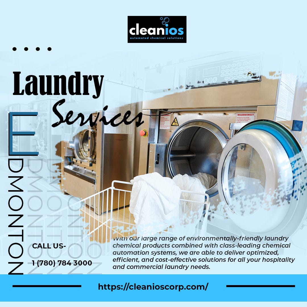 Commercial Laundry Edmonton Services Cleanios Corporation Medium