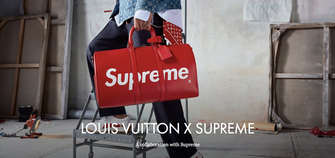 LOUIS VUITTON X SUPREME, BOX LOGO HOODIE, 2017, Hip Hop