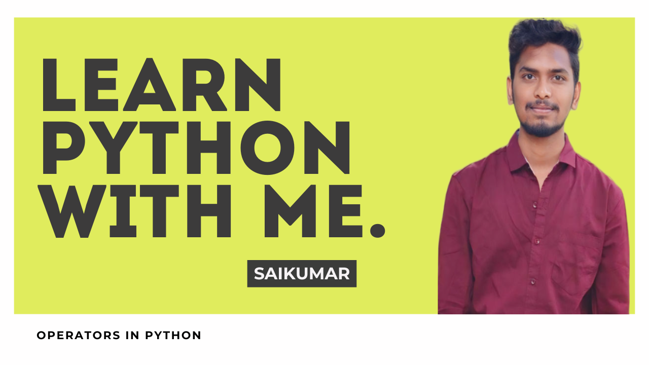 PYTHON PROGRAMMING... Introduction | by Saikumar Nallagatla | Medium
