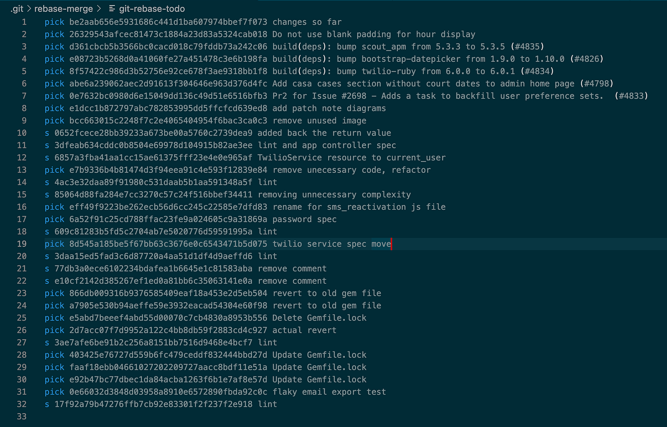 Edit the commit messages in git. You can use the interactive rebase