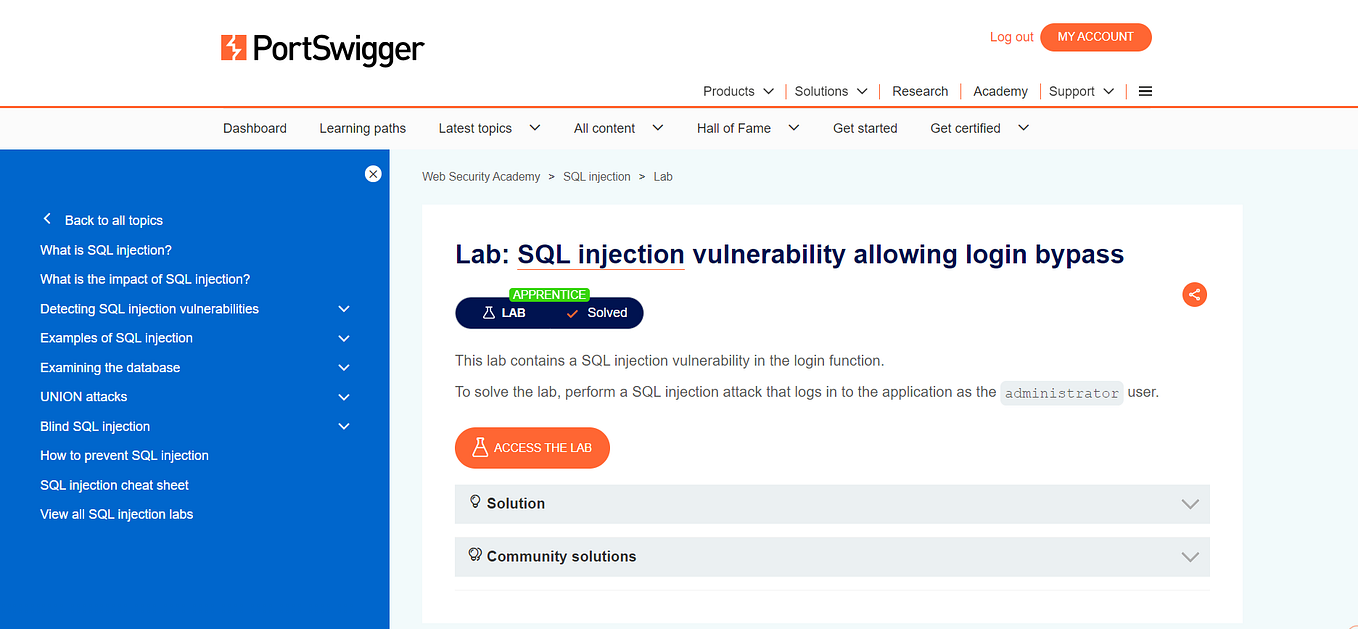 Portswigger Web Security Academy Lab: Blind SQL Injection with Out-of ...