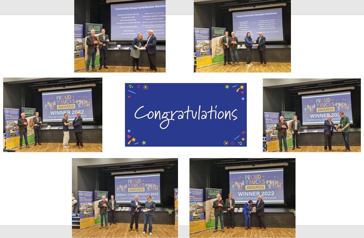 Winslow & Villages Community Board celebrate local community champions