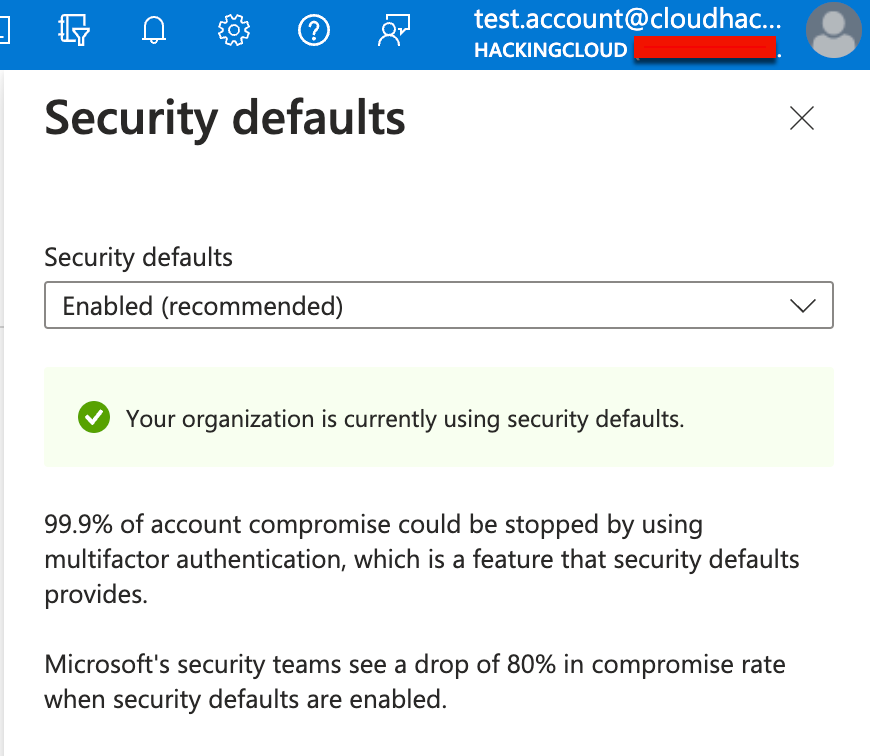 Azure AD Security Defaults/MFA Bypass with Graph API