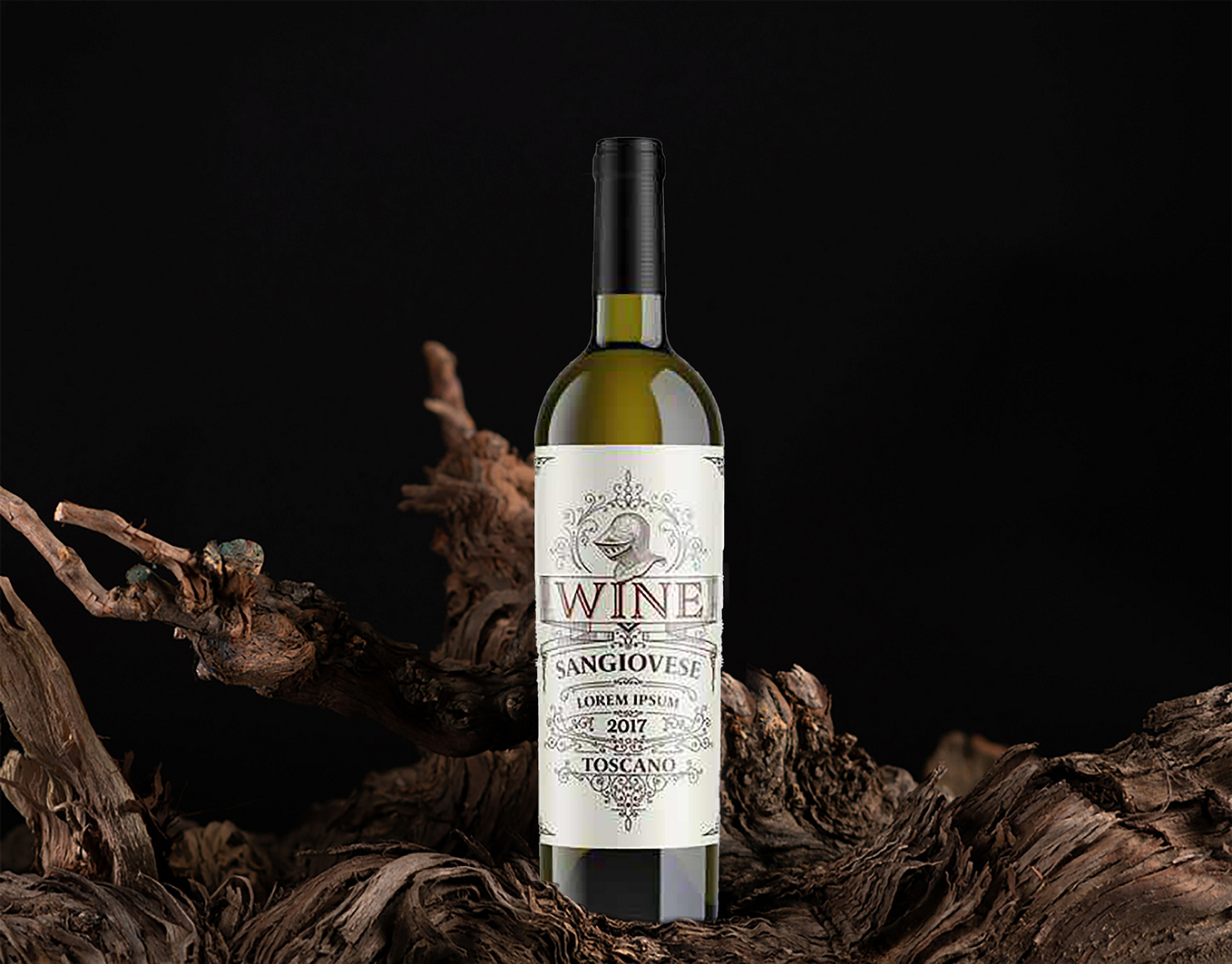 Bottle Label Design M_prodesign Medium