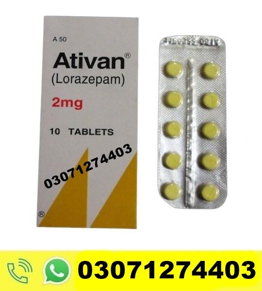 Ativan 2Mg Tablet Price In Karachi @03071274403 #03071274403 100% ...