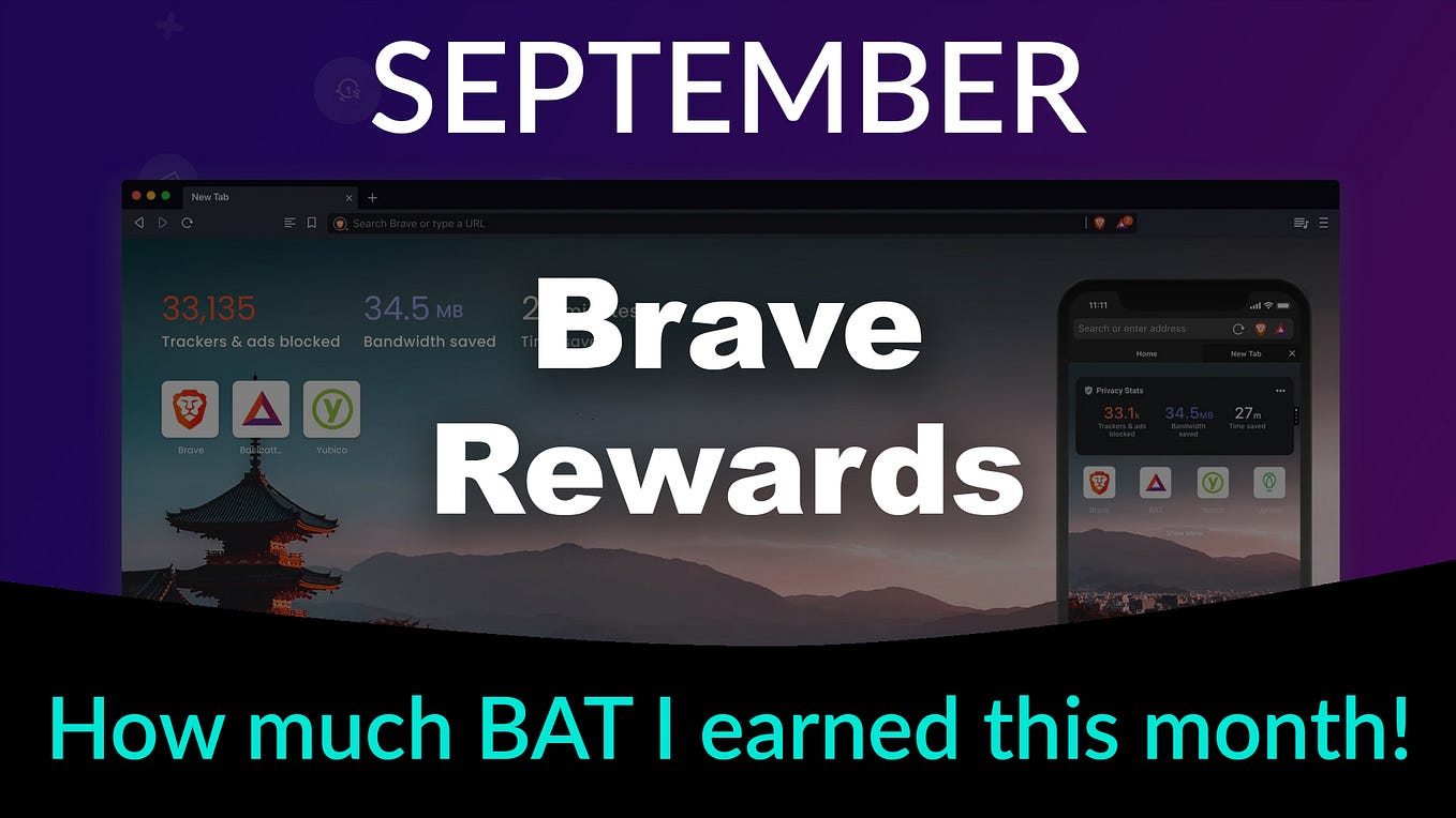 How Much I Earned Last Month Using the Brave Browser (payment proof)