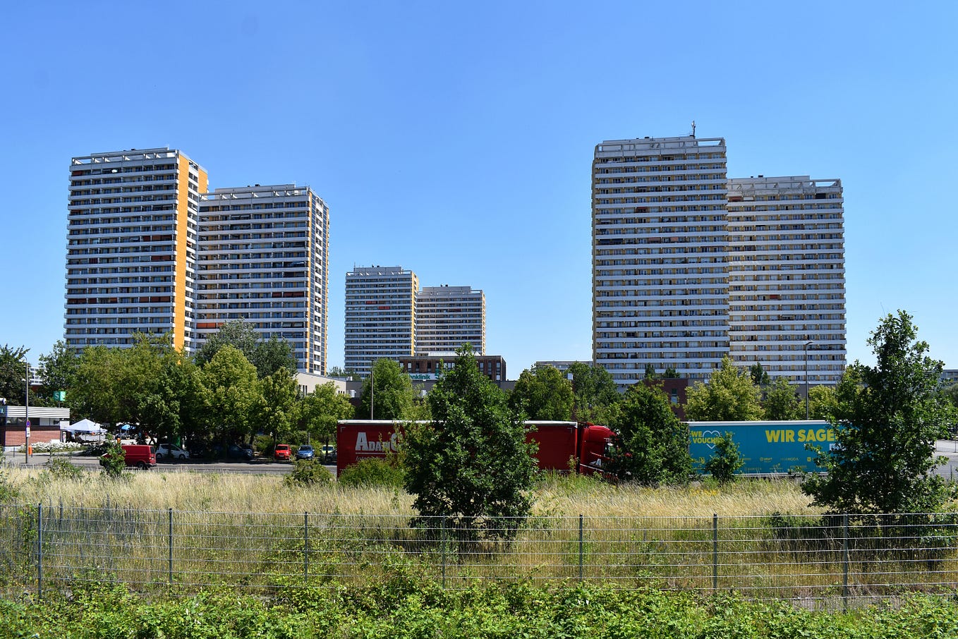 Welcome to Marzahn, a German neighborhood of the far right