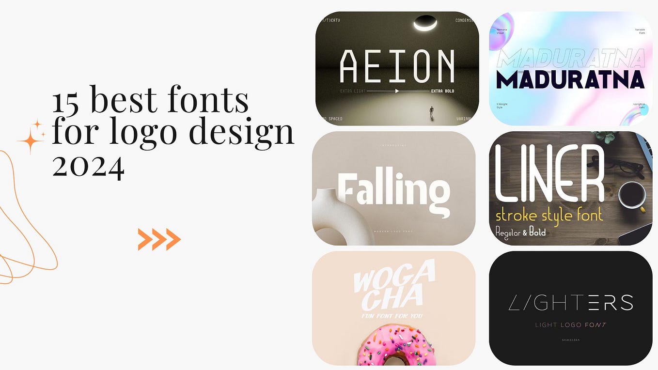 Top 10 Logo Fonts. Best fonts to use when designing logos by Cristian