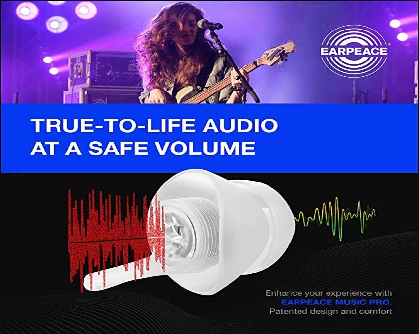 Best Earplugs for Noise Reduction Earpeacemusicpro Medium