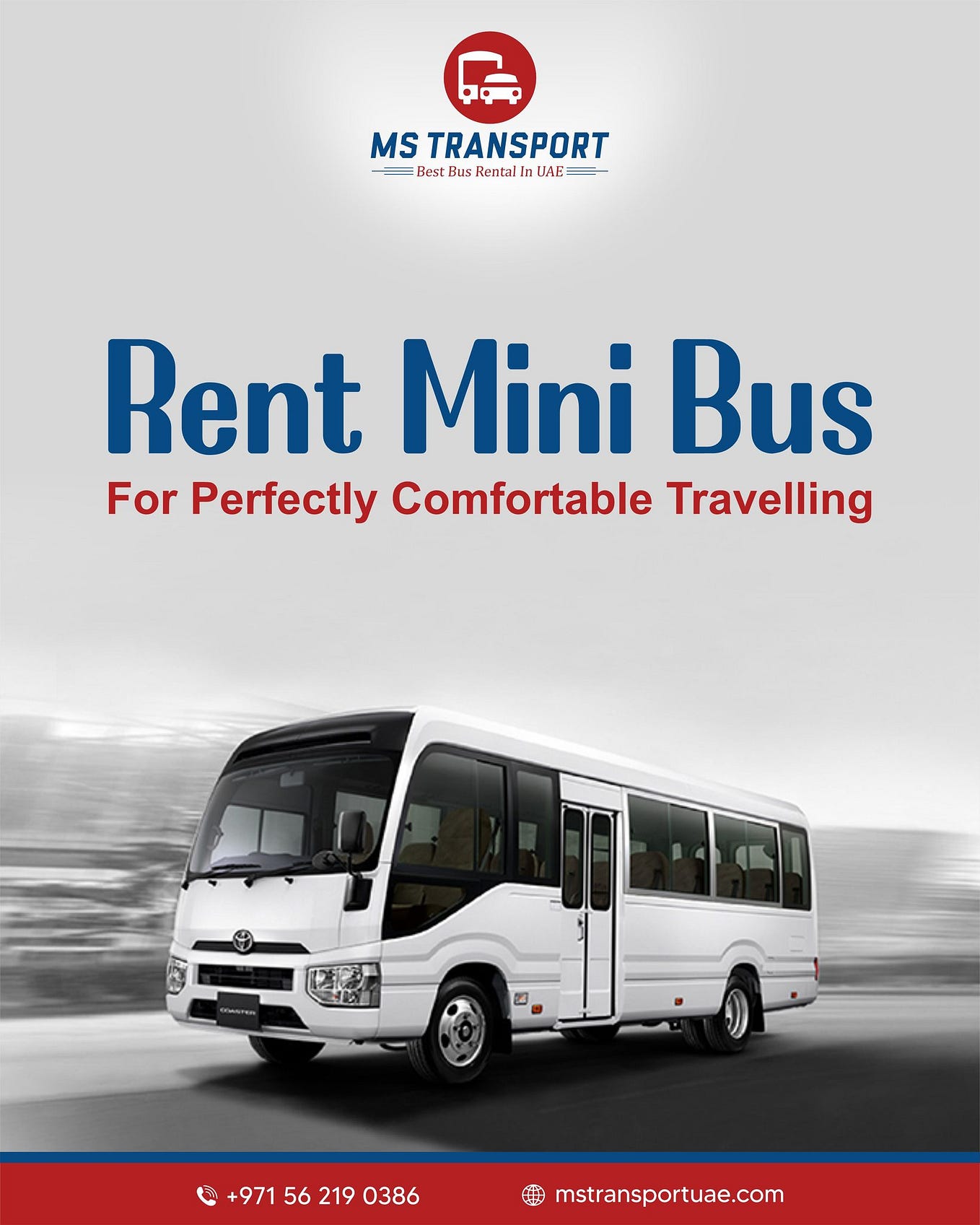 MS Bus Rental Dubai offers luxury bus rental services for groups of all