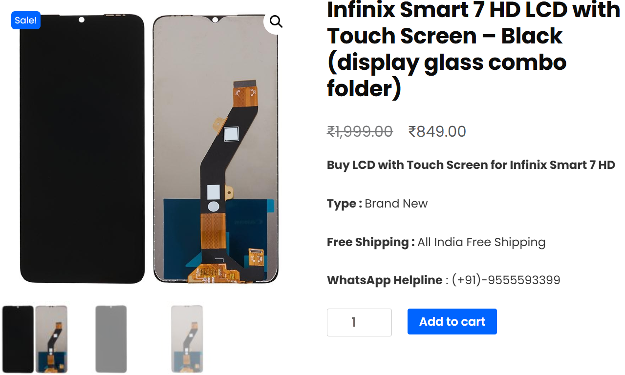 Elevate Your Mobile Experience Vivo iQOO 7 India LCD with Touch Screen