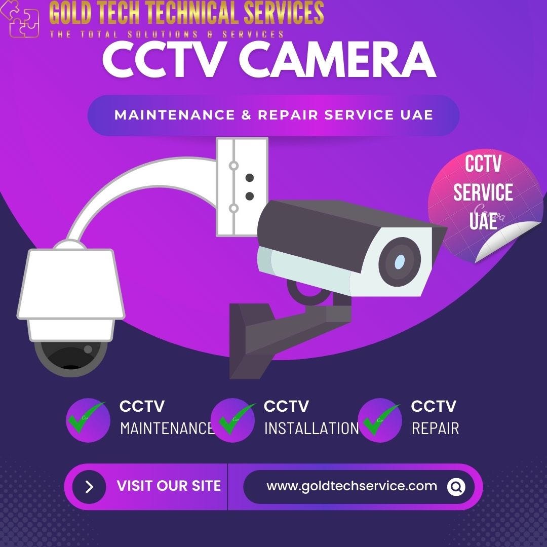 CCTV Camera Installation Service UAE -CCTV Maintenance & Support UAE