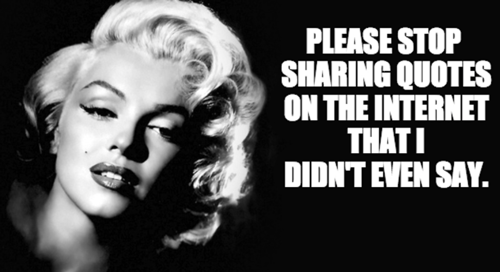 Marilyn Monroe quotes that are totally real