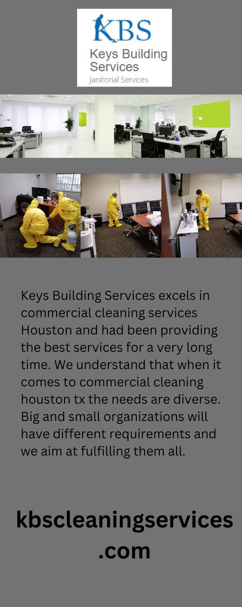 Why Commercial Disinfection Services are Essential for a Safe Work Environment by Keys