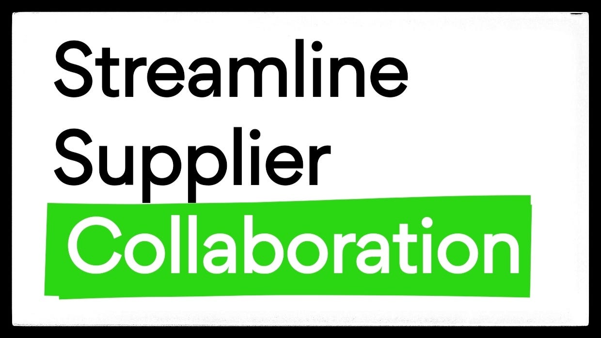 Get Ahead of the Curve: The New Era of Streamlined Supplier