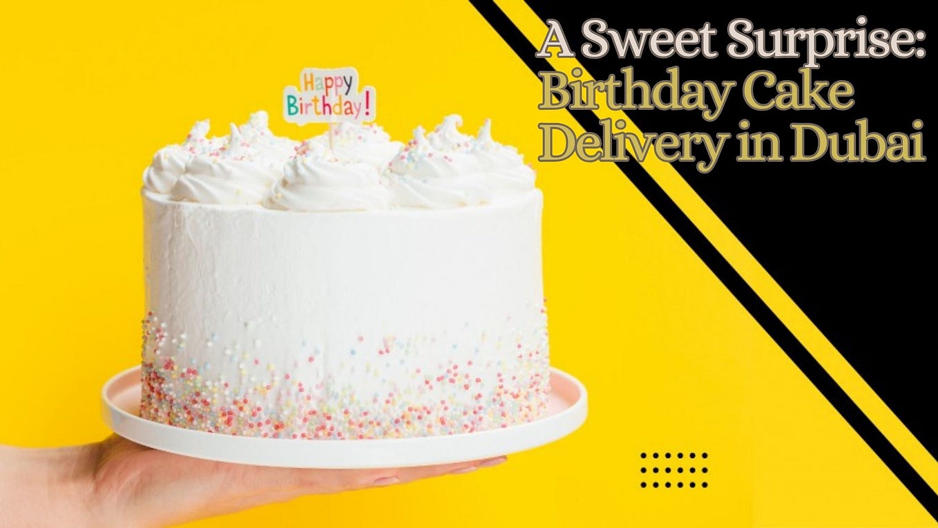 Cake Delivery Dubai — Sophy Medium