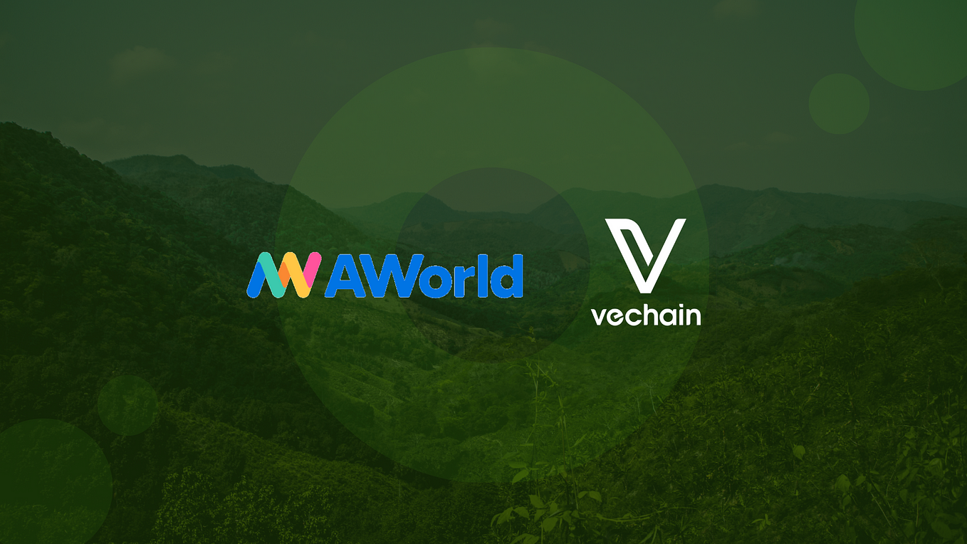 Vechain and AWorld Join Forces To Calculate Carbon Footprints and Reward Virtuous Actions