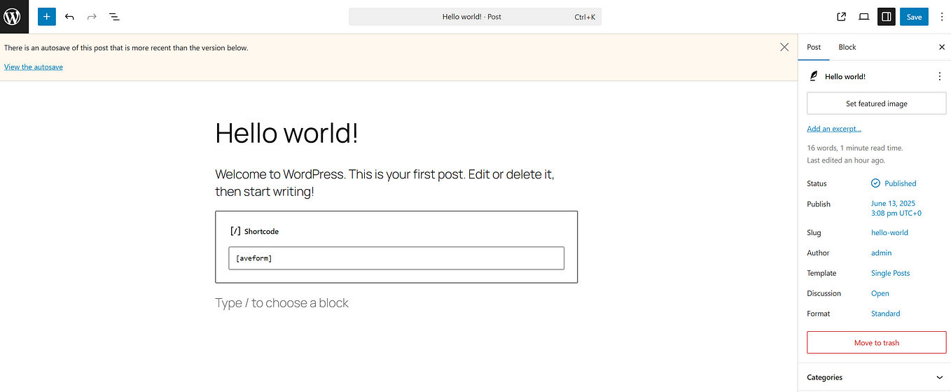 Create an AJAX form in WordPress (with code, not plugins…) — part 4 ...