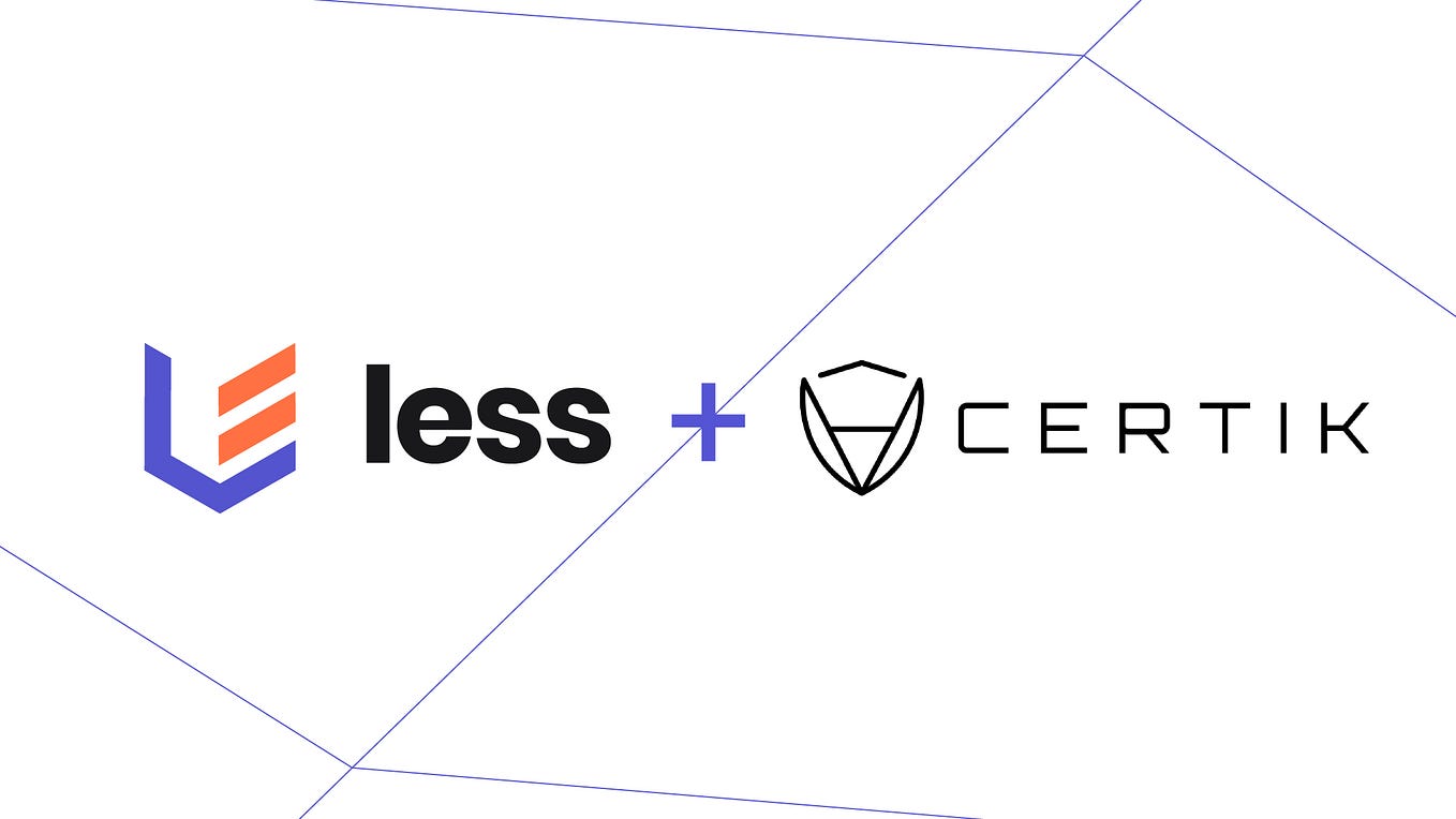 LESS Network: A safer network with CertiK on our side