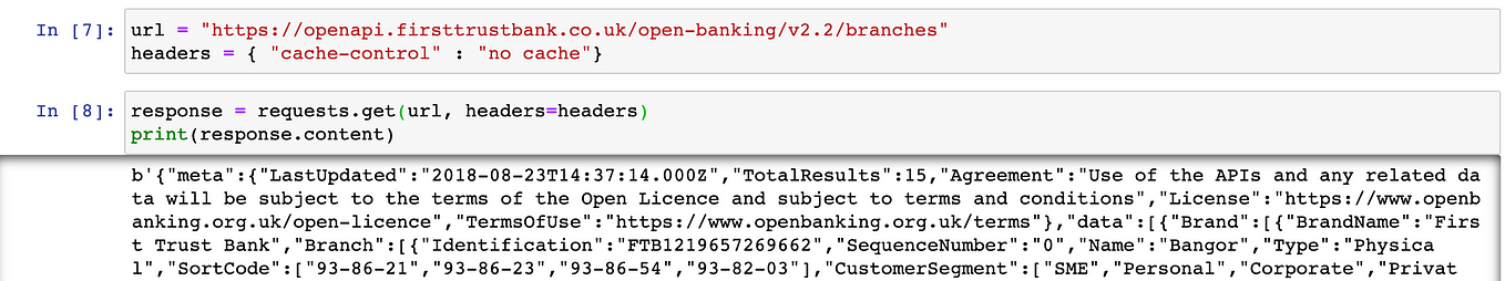 TL;DR: we made a joke out of the Open Banking/Open Data APIs