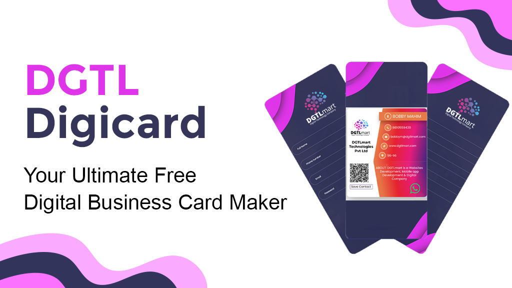 Free Digital Business Card Maker Create Professional Cards Online 