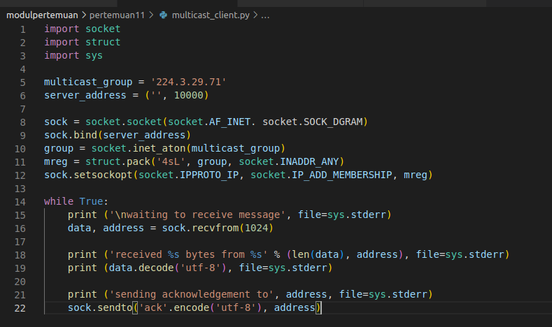 Modul 10 : Pertemuan 12 (Socket Programming — Gui dengan Python) | by ...