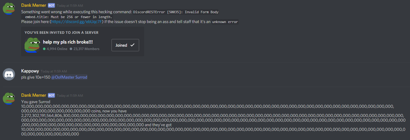 How To Get Unlimited Money In Discord Dank Memer (READ DESCRIPTION) 