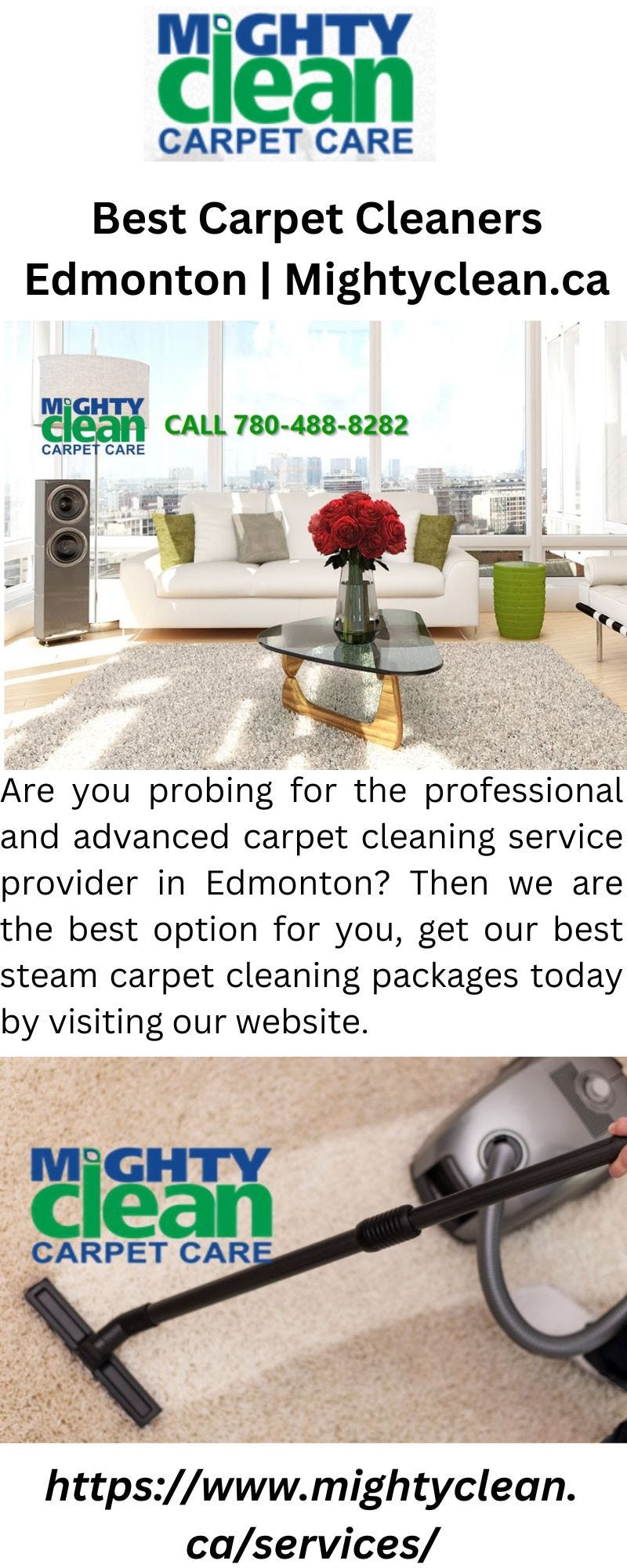 Revitalize Your Home with the Best Carpet Cleaners in Edmonton by Cleanmighty Oct, 2023 Medium
