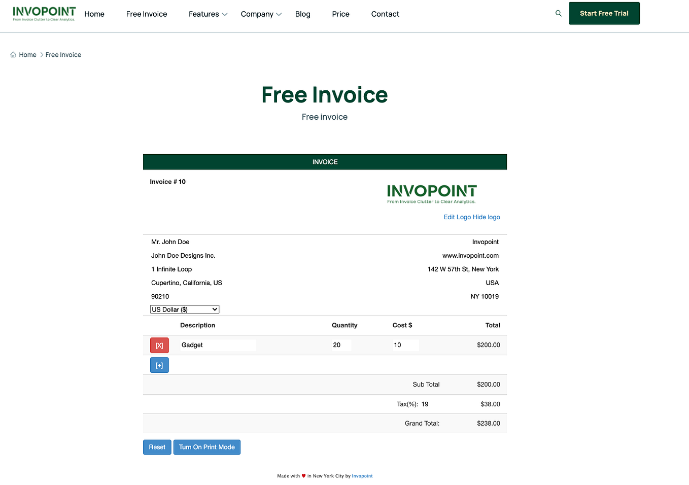 Creating Professional B2B Invoices: Format and Template by Invopoint Creating Professional B2B Invoices: Format and Template by Invopoint