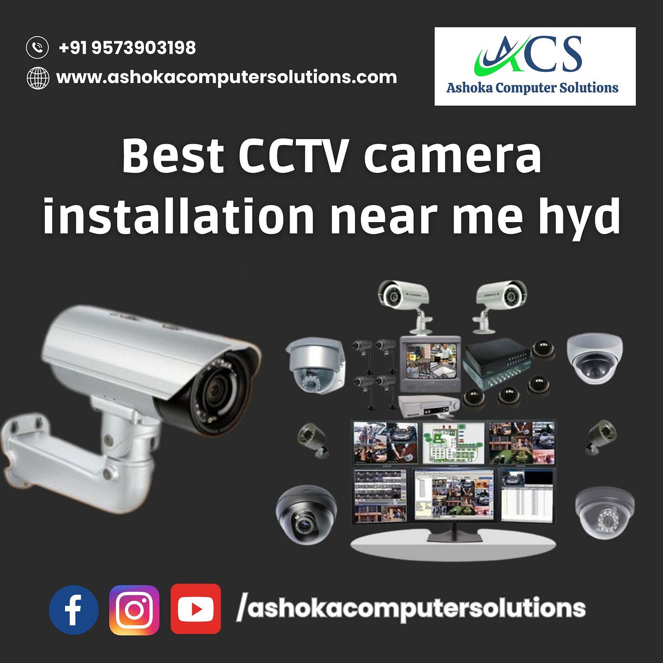 Best CCTV Installation Services near me Hyd Medium