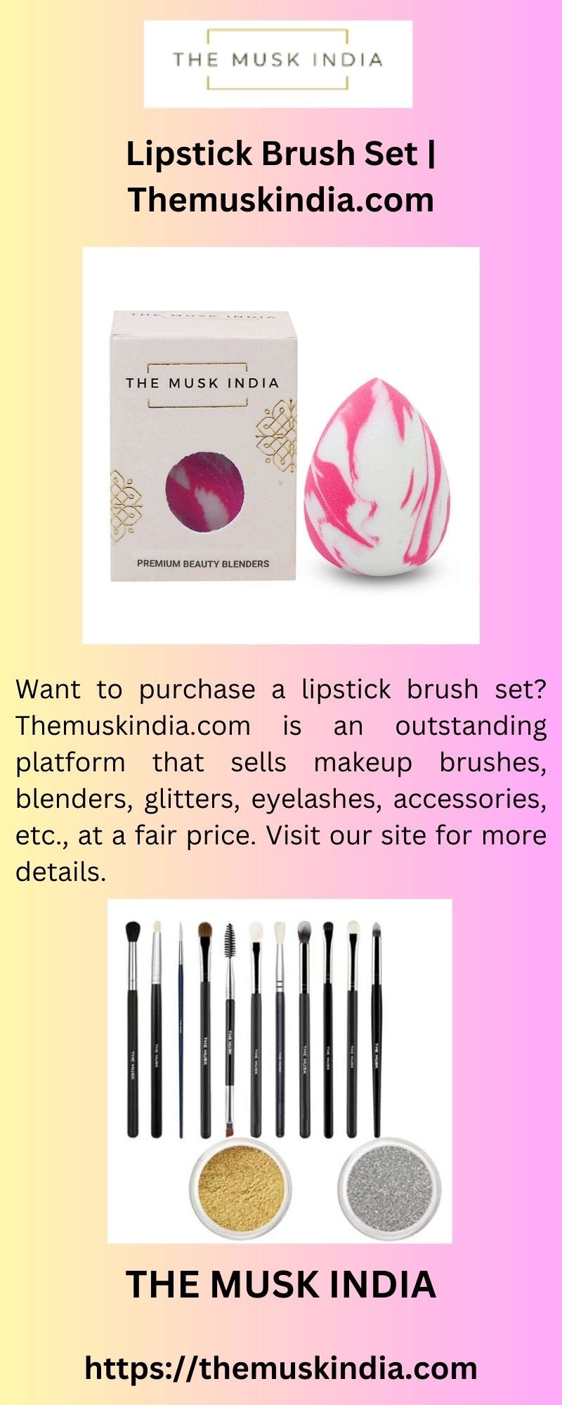 Lipstick Brush Set Want to purchase a lipstick brush