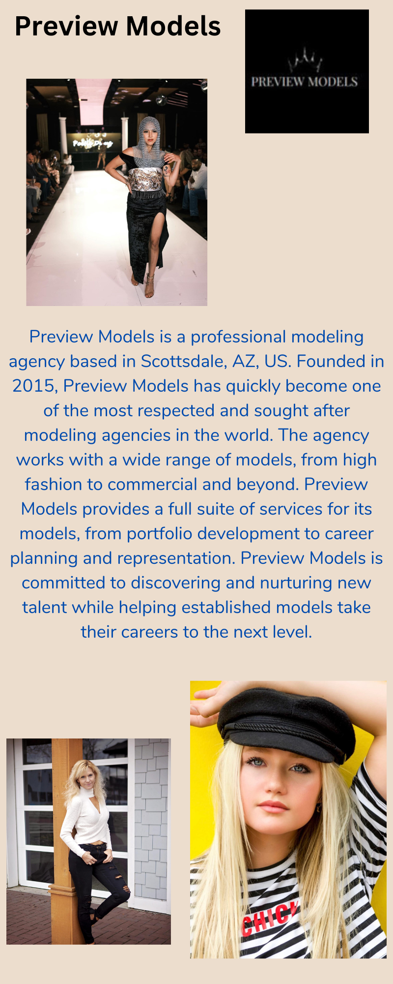 How preview models can help you grow your modeling career? Preview
