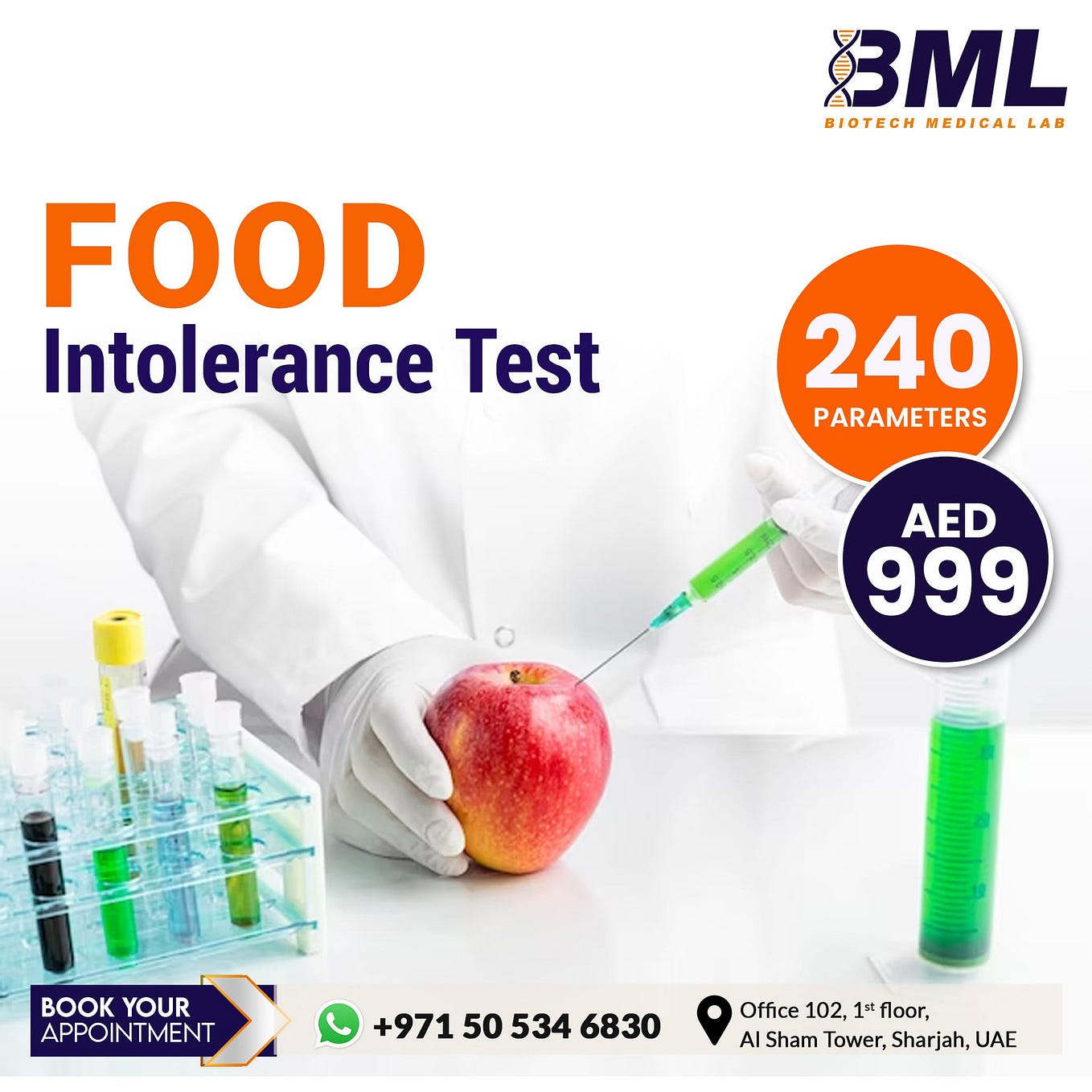 Biotech Medical Lab, Sharjah — Your Trusted Hub for Clinical Laboratory