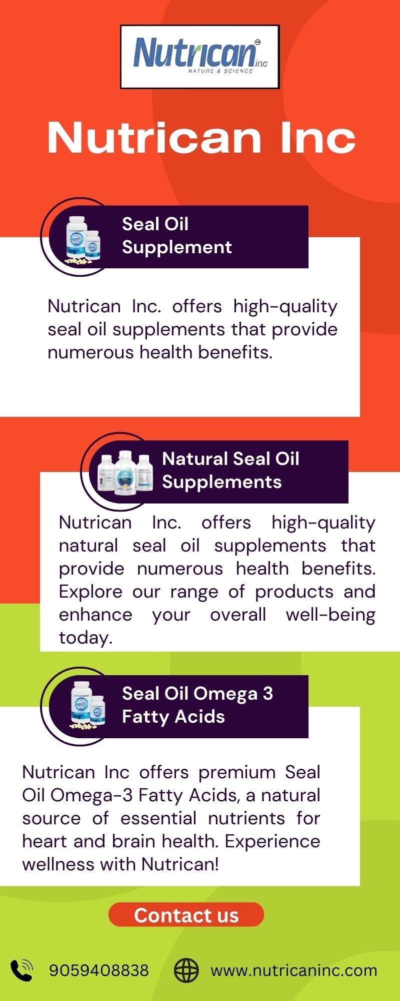 Benefits Of Seal Oil Nutrican Inc. Medium