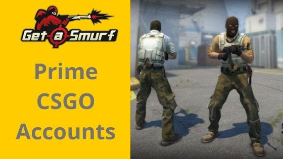 Getasmurf — Buy CSGO Smurfs Ranked Prime Accounts at Low Price | by Get ...