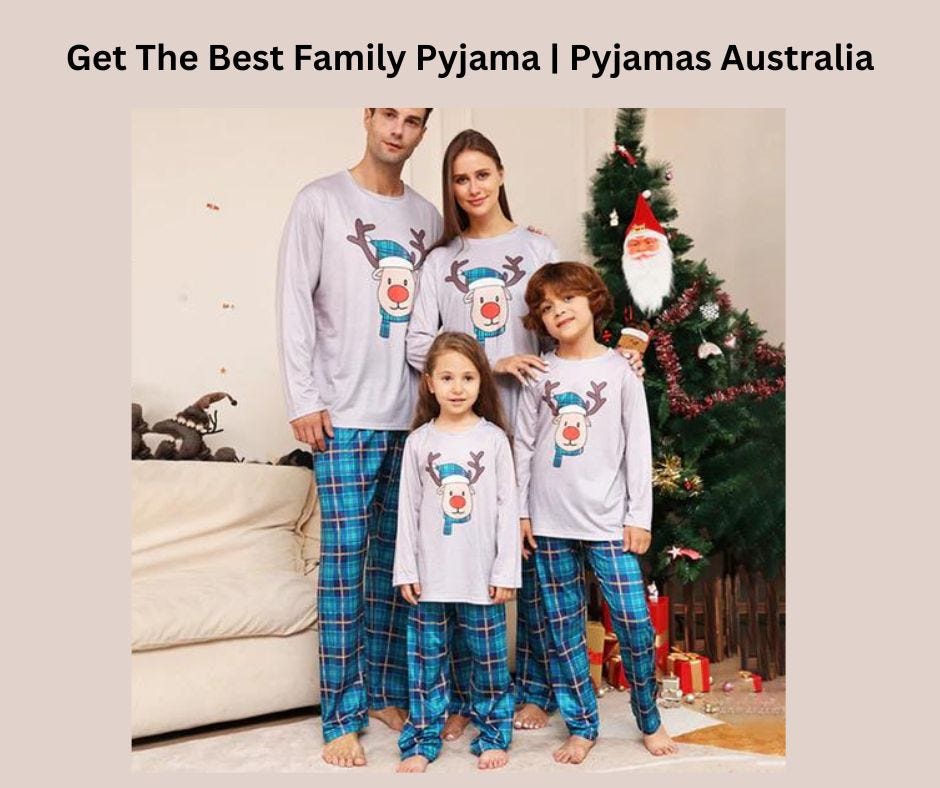 Get The Top Matching Family Pyjamas in Australia - Pyjamas Australia -  Medium