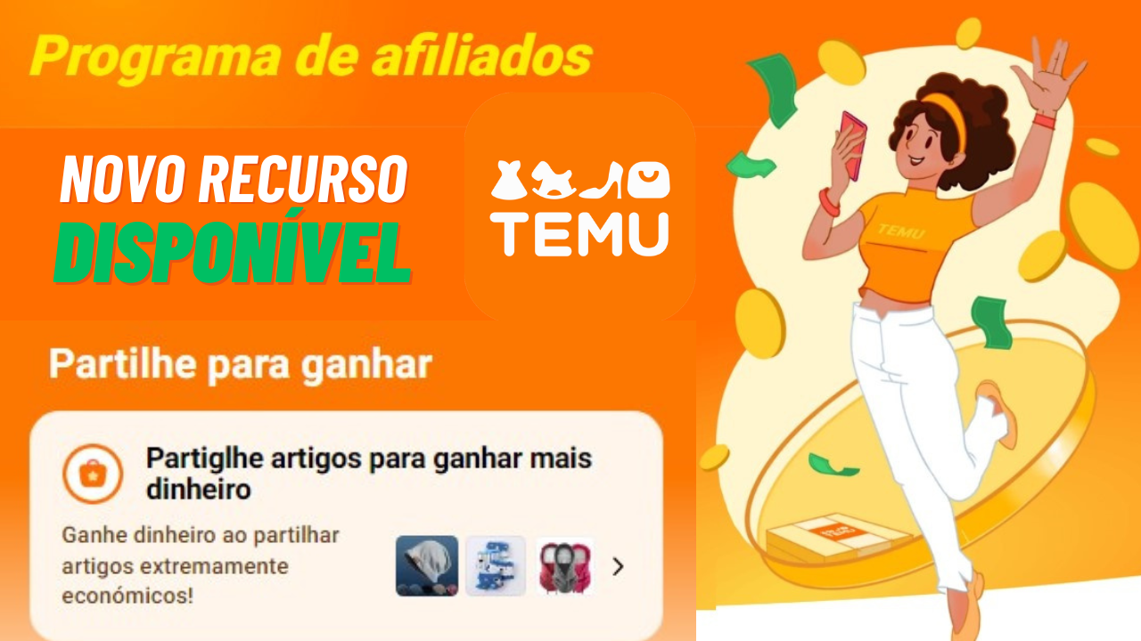 Como divulgar produtos da Temu para ganhar dinheiro com o programa de  afiliados, by Carlos P Vieira, Oct, 2023