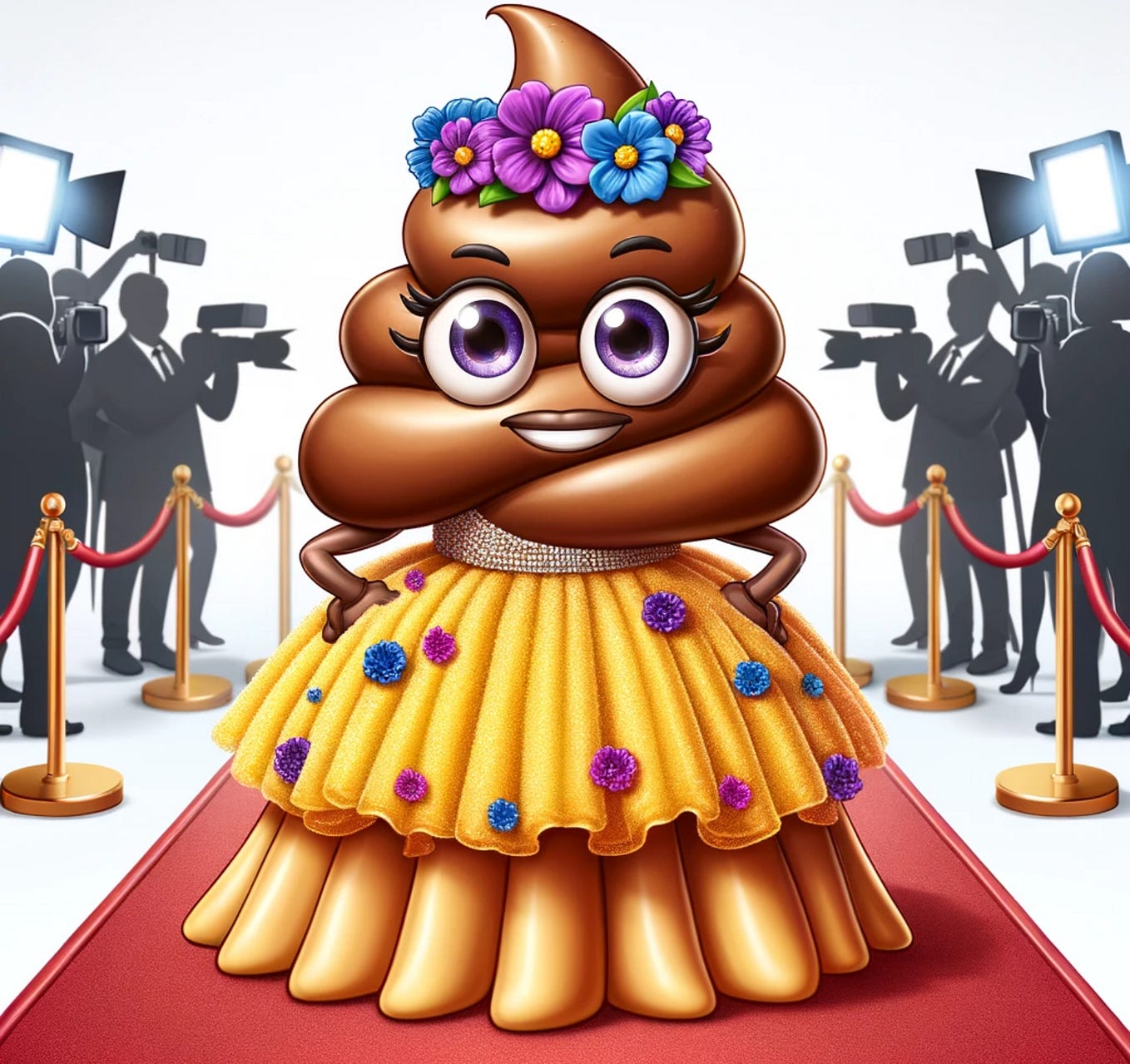 Poop 126. Poopiana Grande steals the show at the Met Smella with her