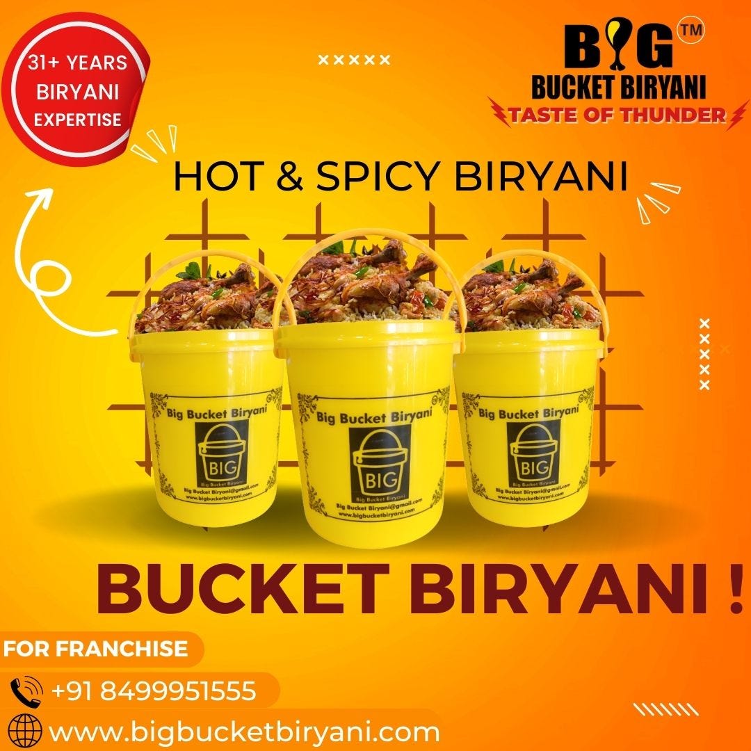 Best Bucket Biryani Bigbucketbiryani Medium