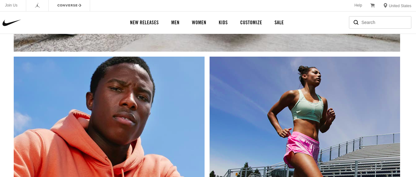 Just Do It… The flashy but awkward UX design of the Nike website | by Jared  W. | Medium