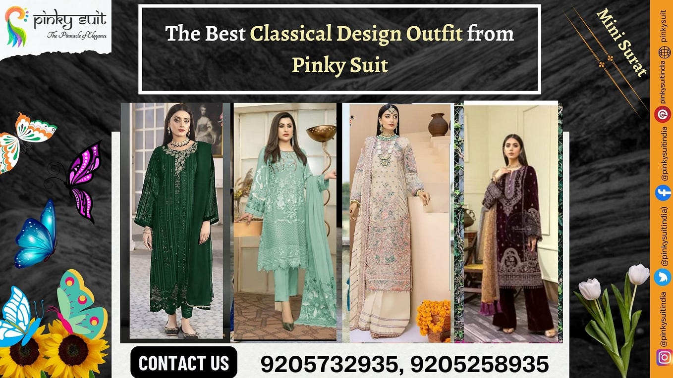 Unveiling Pinky Suit’s Exquisite Ladies Suit Collection in Chandni