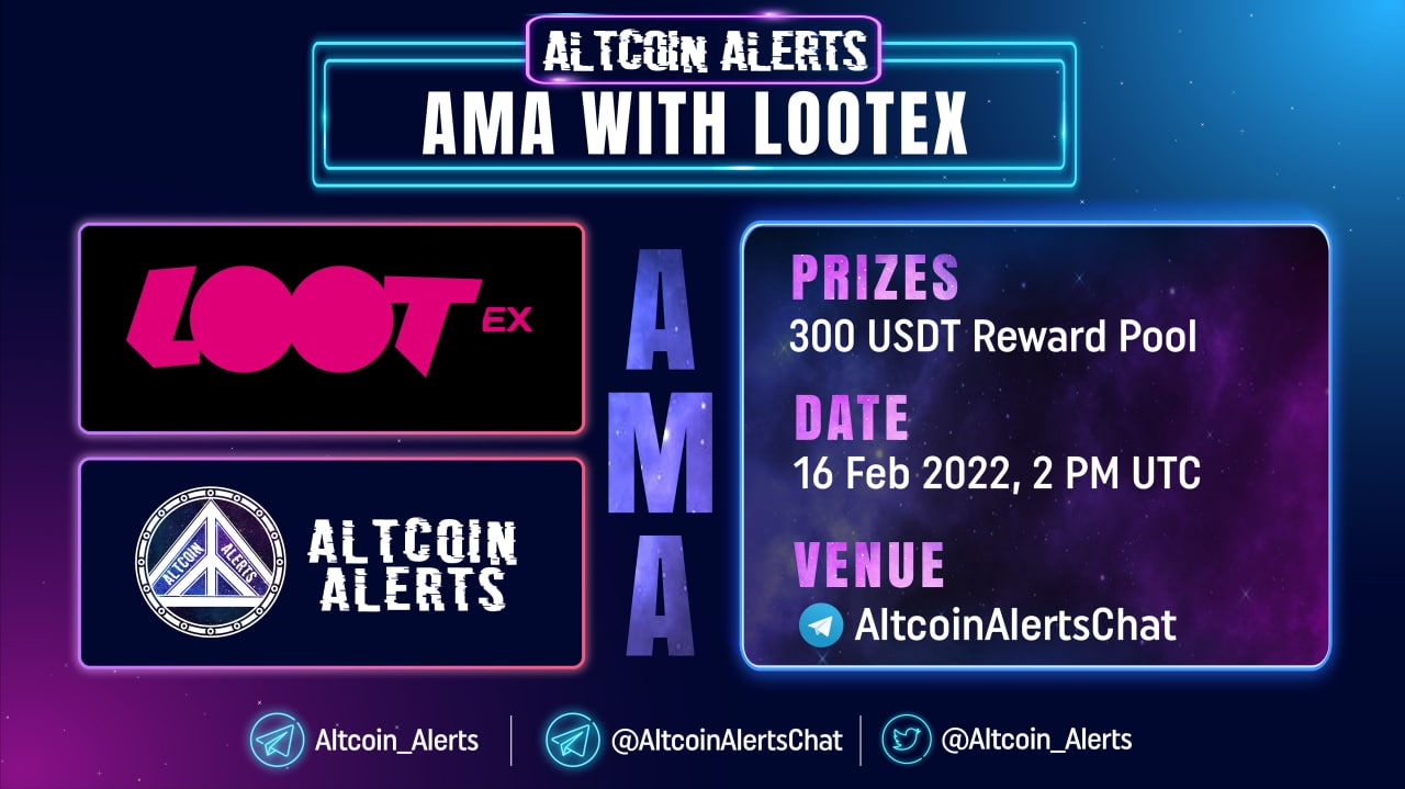 Altcoin Alerts x Lootex AMA Recap