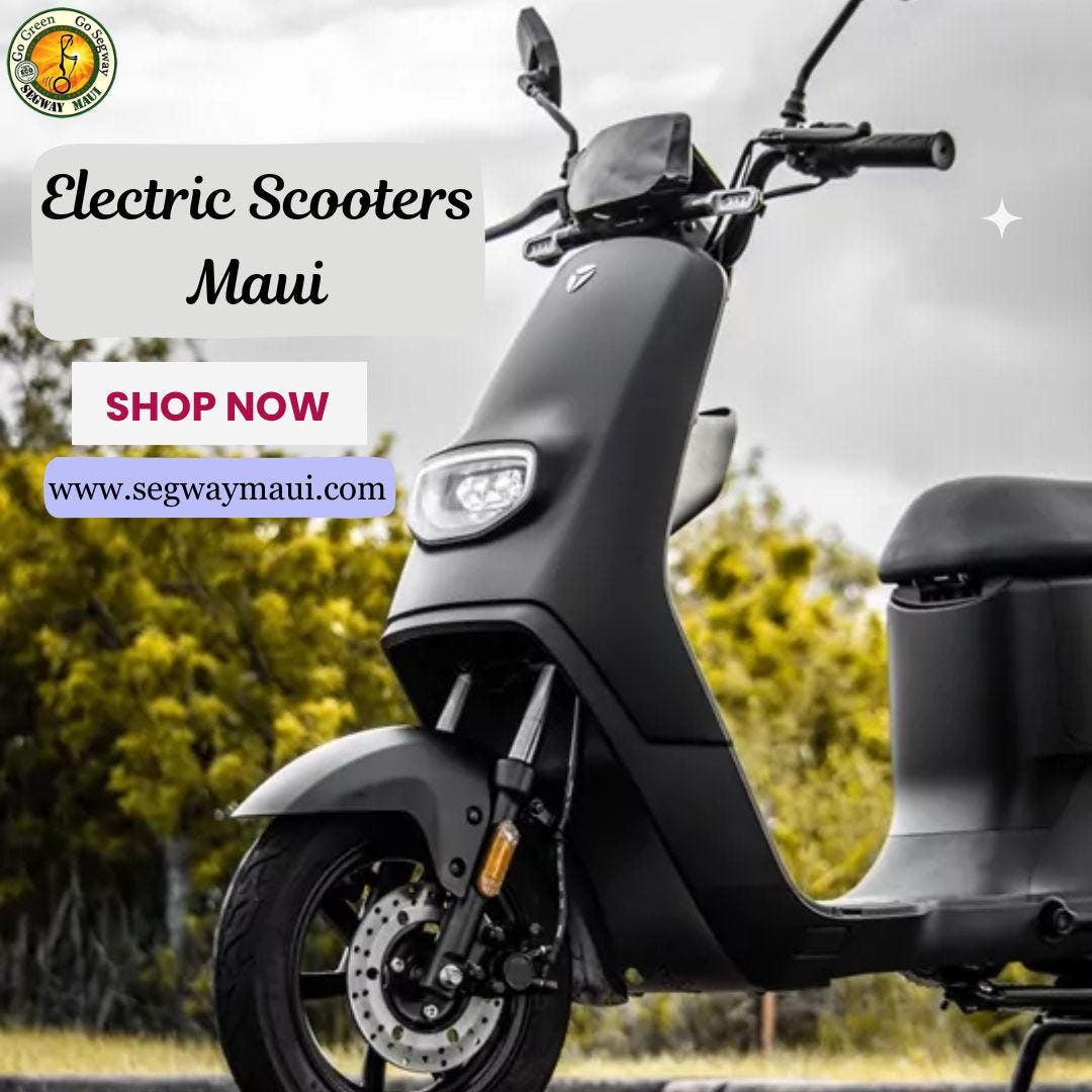 Electric Bike for Sale Maui Elevate Your Maui Adventure! Segwaymaui