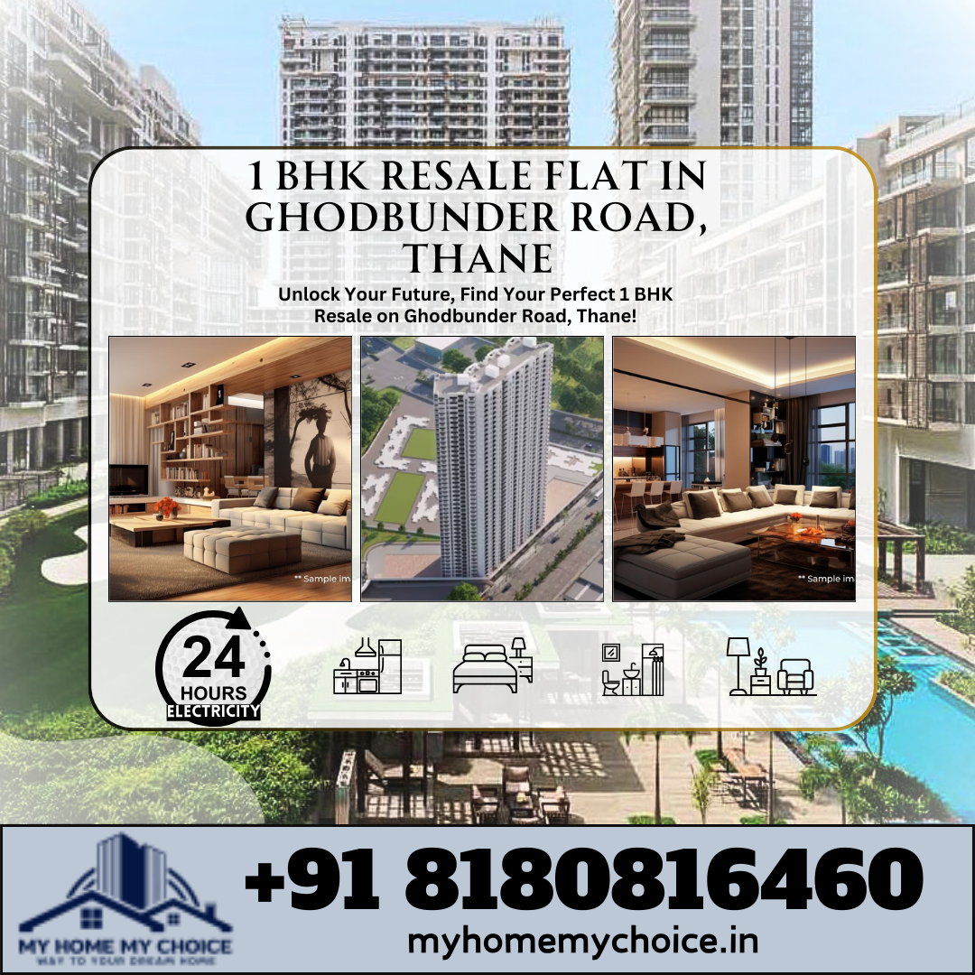 Explore 2 BHK Resale Flats on Ghodbunder Road, Thane with ...