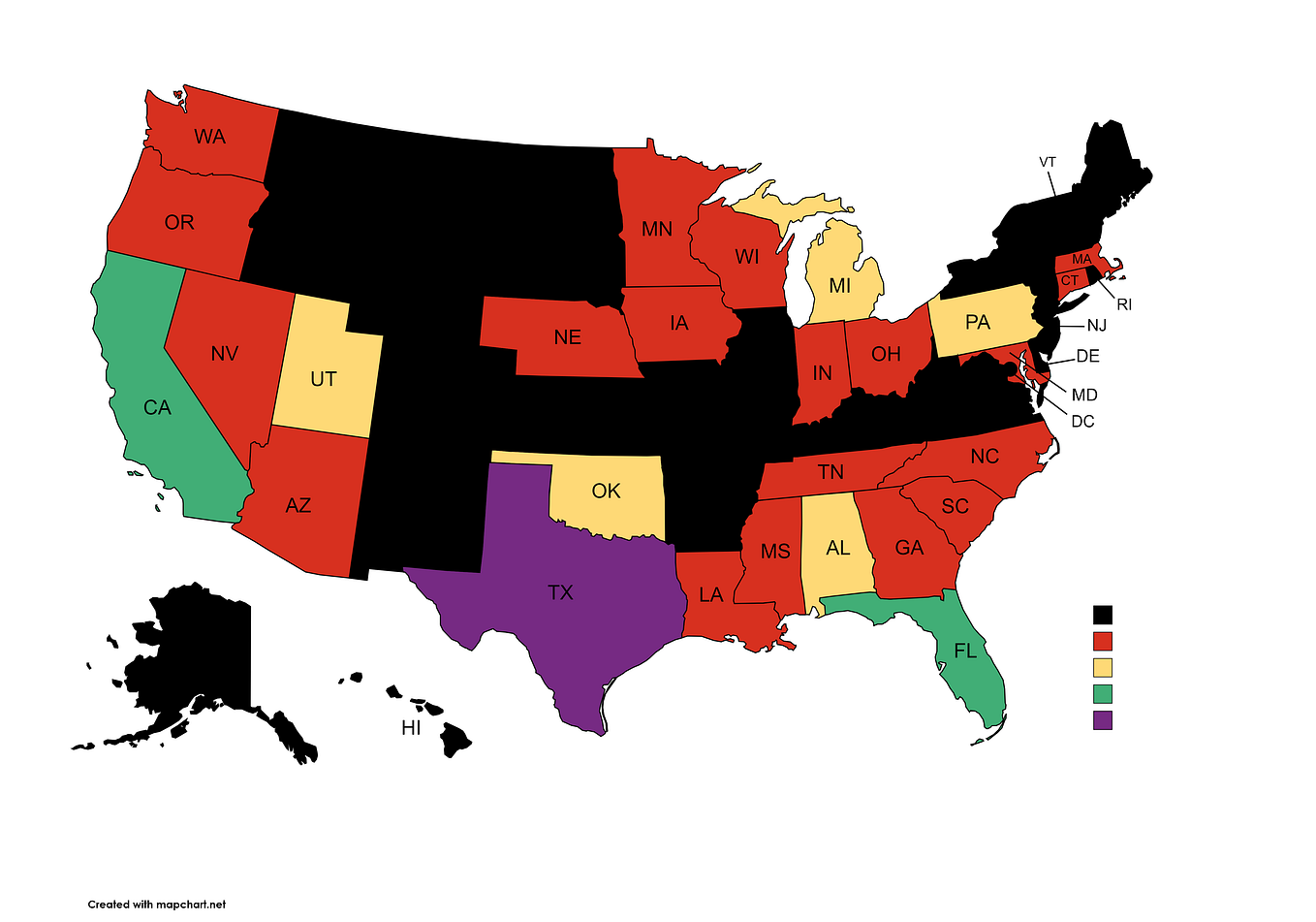 Time Zones of College Football. With the Big Ten adding USC and UCLA to… by Nathan Middleton