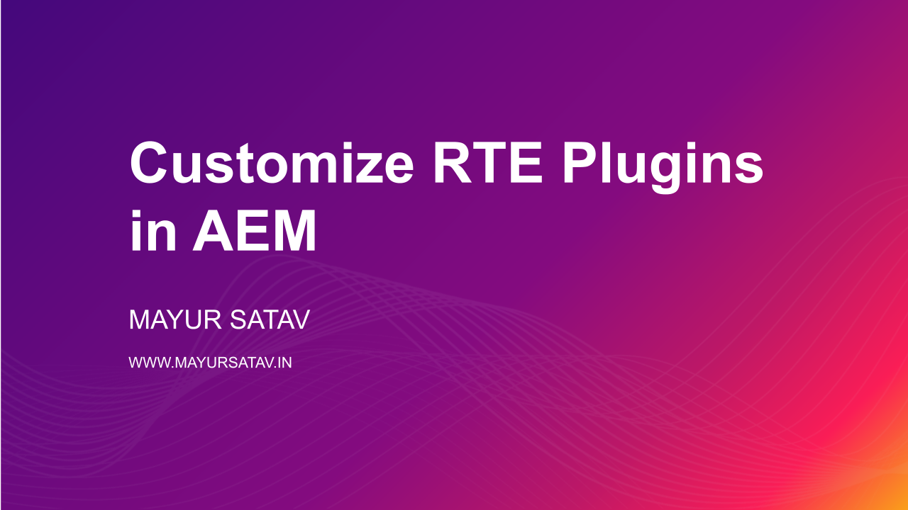 Creating a custom component in aem by mircea gabriel dumitrescu medium