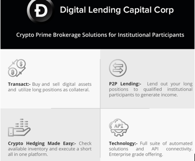 Introducing Digital Lending Capital Corp (DLCC) — Crypto’s First Full-Service Prime Brokerage…