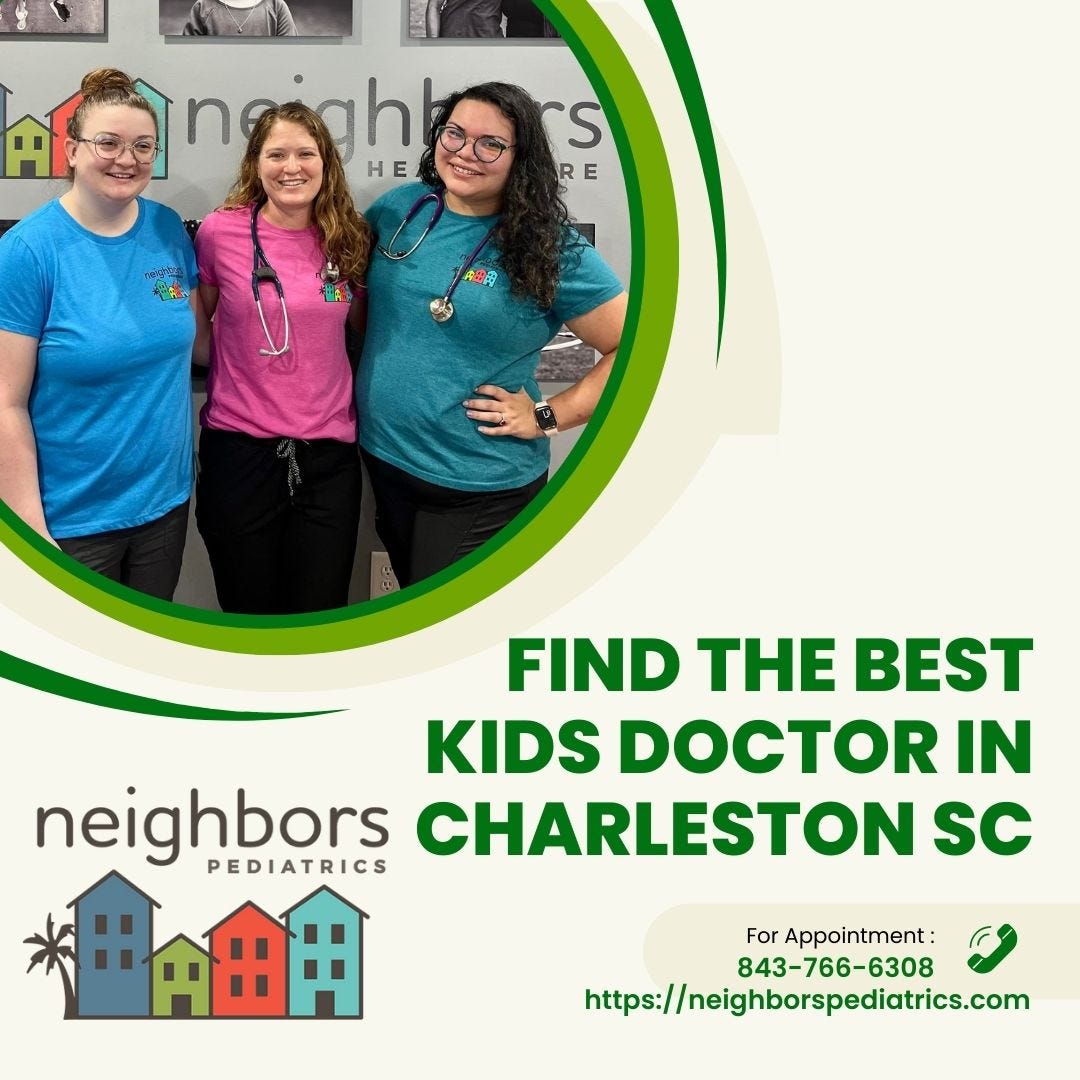 Best Pediatric Primary Care in Charleston, SC - Neighbors Pediatrics -  Medium