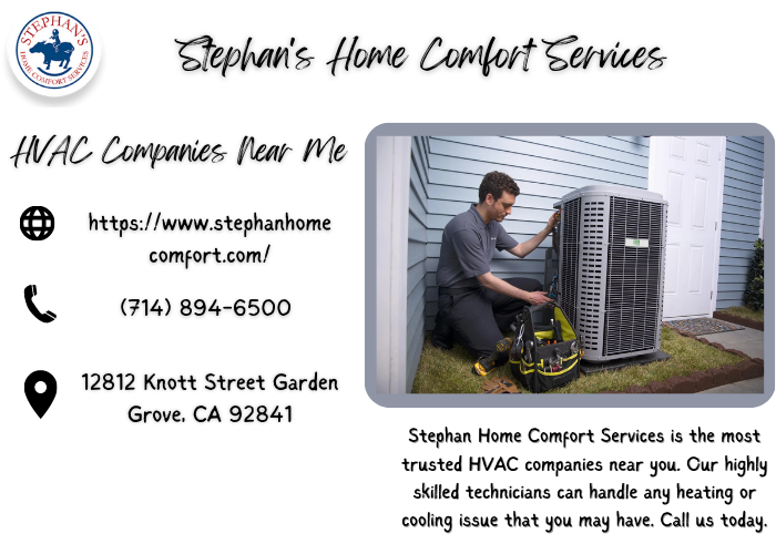 Air Conditioning Installation Near Me - Stephan's Home Comfort Services -  Medium