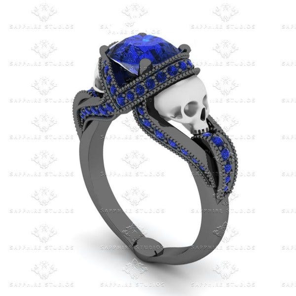 Design your own ring most recent gathering of dark precious by